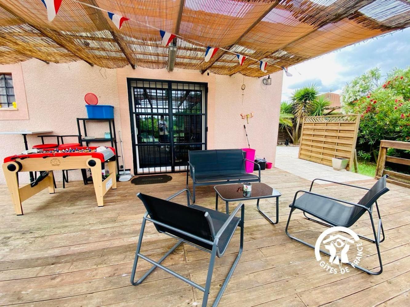 Le Cosy Occitan Villa Chaleureuse Independante Baignoire Terrasse Jardin Carcassonne Exterior photo